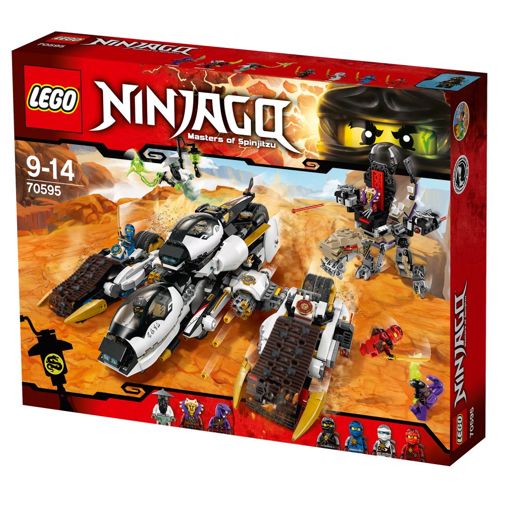 LEGO® Ninjago - Avion pentru incursiuni invizibil (70595)