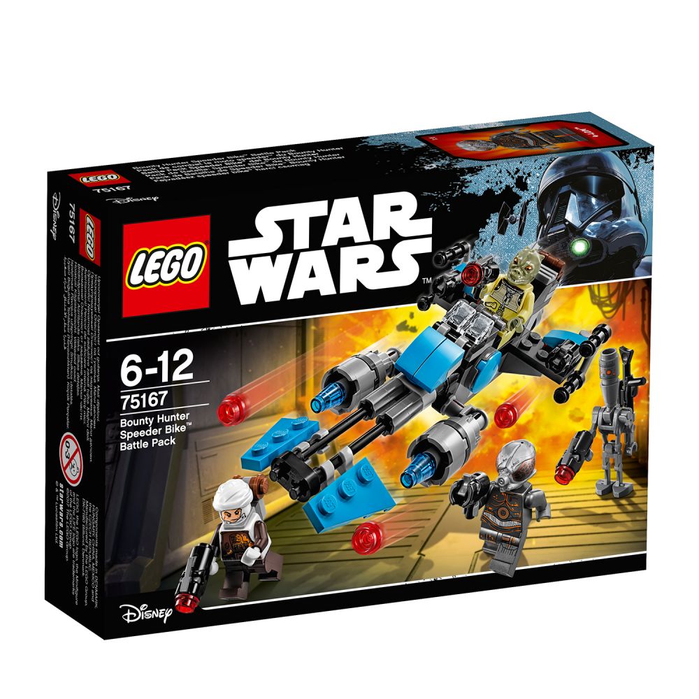 LEGO® Star Wars™ - Motocicleta de viteza Bounty Hunter (75167)