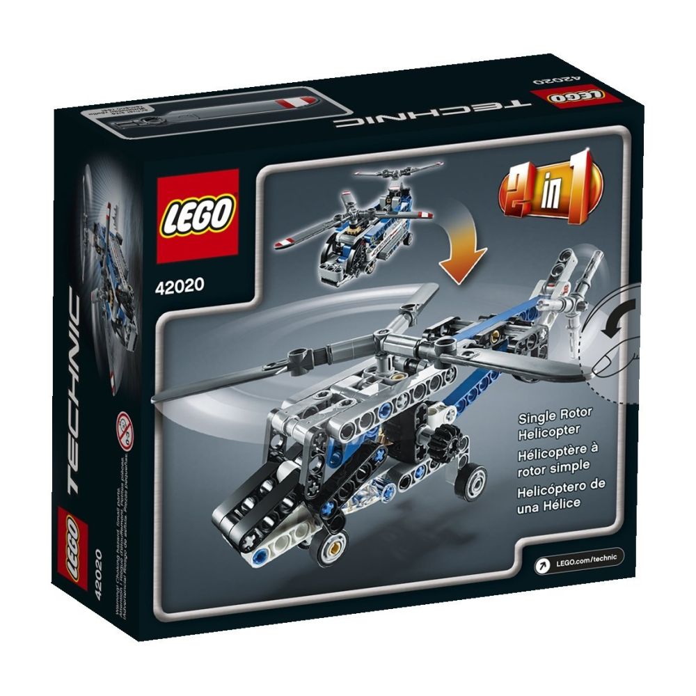 LEGO Technic - Elicopter cu rotor dublu (42020)