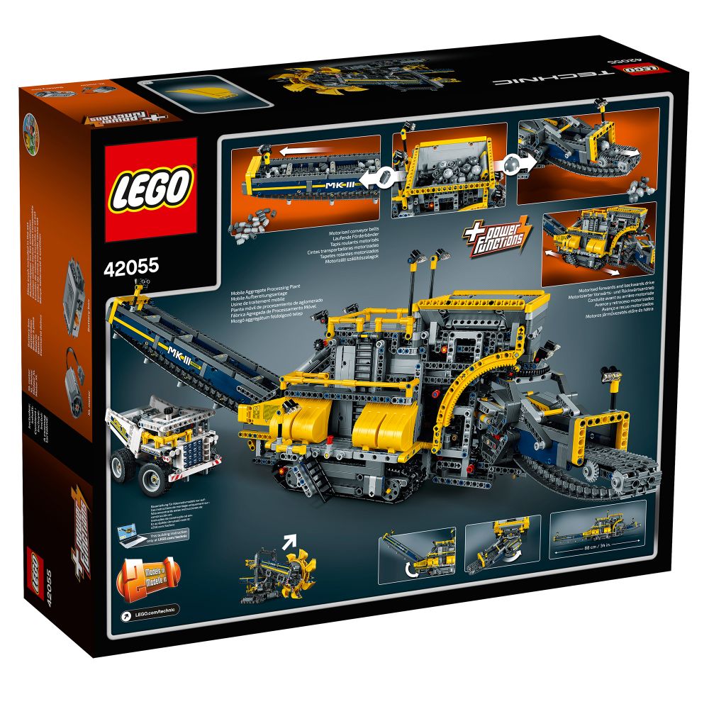 LEGO Technic - Excavator cu roata port cupe (42055)