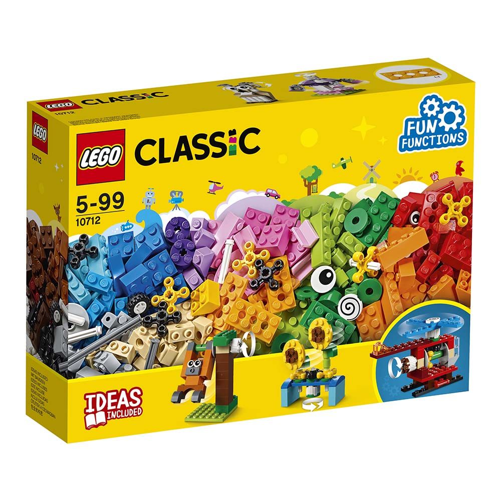 LEGO® Classic - Caramizi si roti variate (10712)