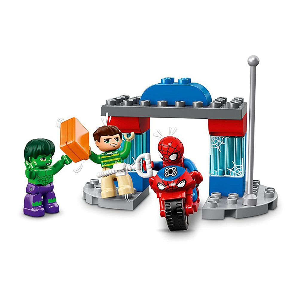 LEGO® DUPLO® - Aventurile lui Spider-Man si Hulk (10876)
