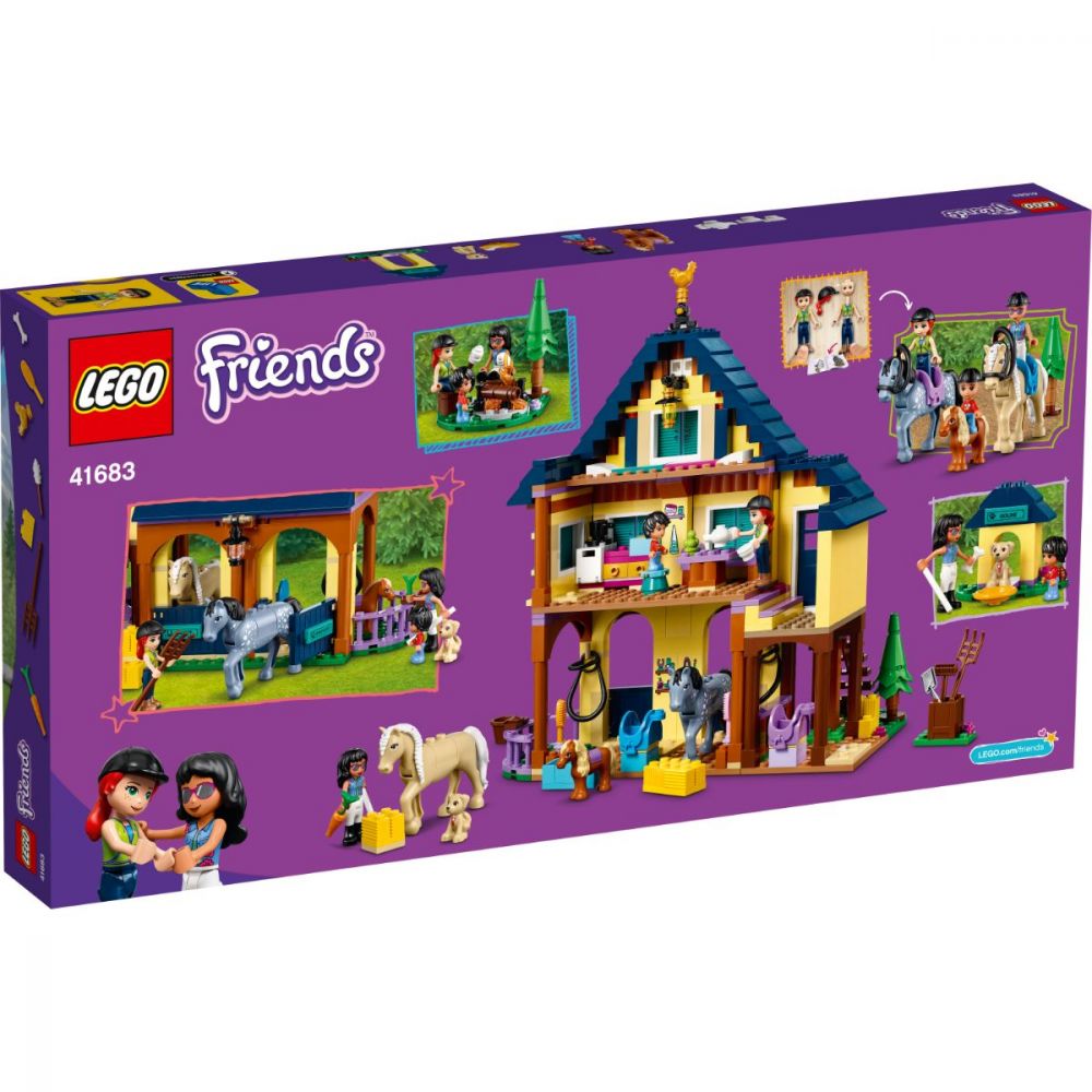 LEGO® Friends - Centrul de echitatie din padure (41683)