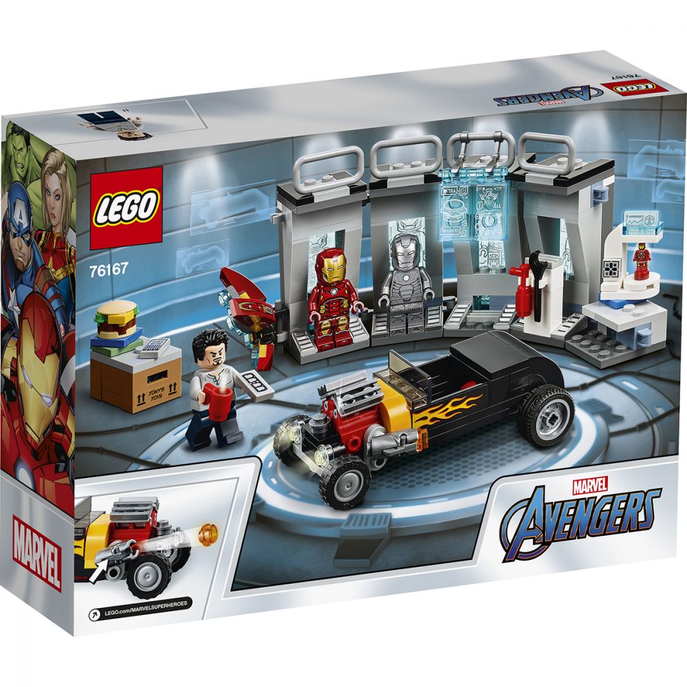 LEGO® Marvel Super Heroes - Arsenalul lui Iron Man (76167)
