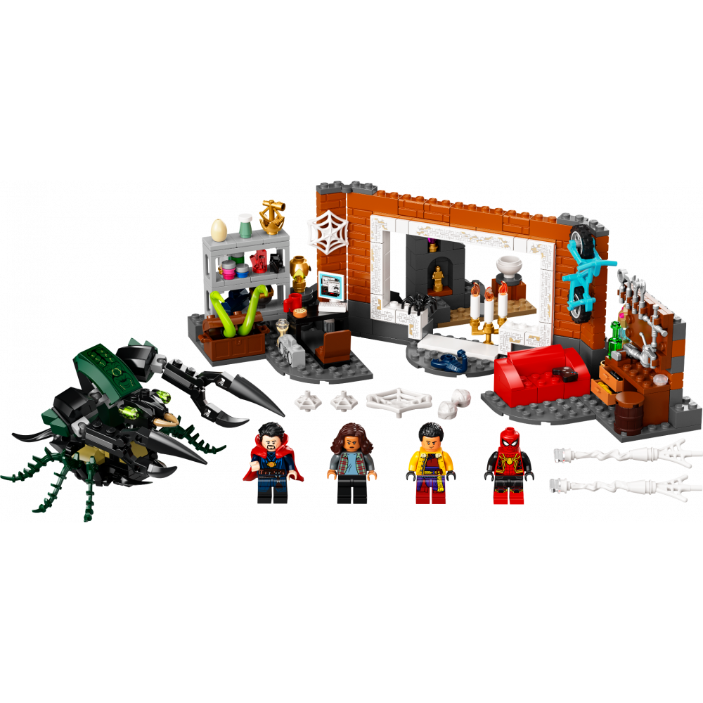 LEGO® Marvel Super Heroes - Omul Paianjen la Atelierul Sanctum (76185)