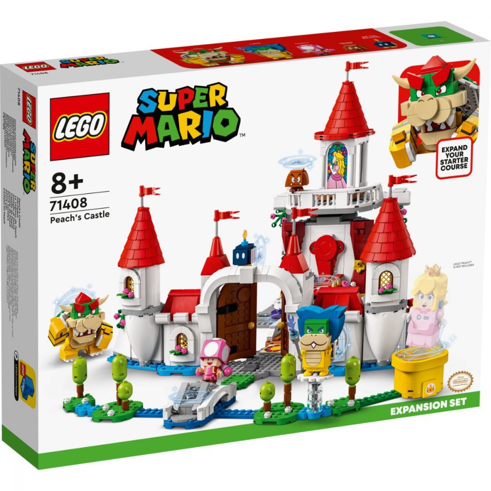 LEGO® Super Mario - Set de extindere Castelul lui Peach (71408)
