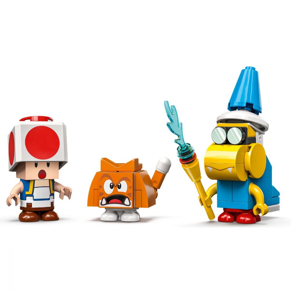 LEGO® Super Mario - Set de extindere costum Peach pisica si turnul inghetat (71407)