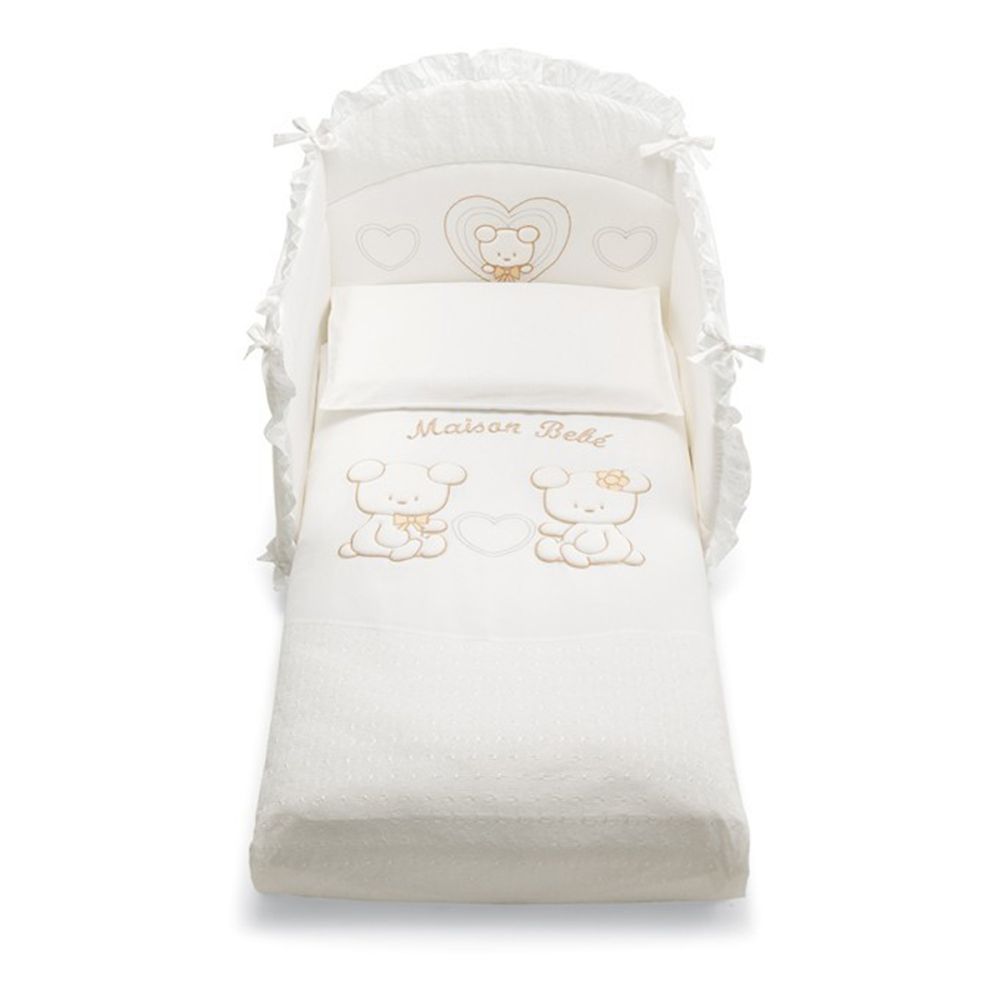 Lenjerie de pat copii Pali 4 piese - Smart Maison Bebe