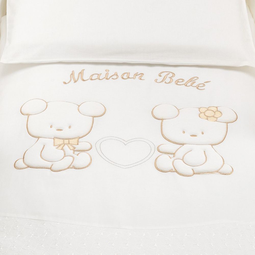 Lenjerie de pat copii Pali 4 piese - Smart Maison Bebe