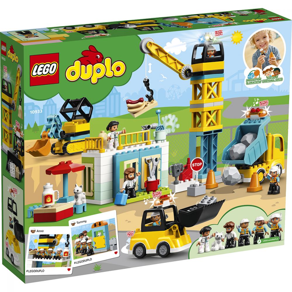 LEGO® DUPLO® - Macara si Constructie (10933)