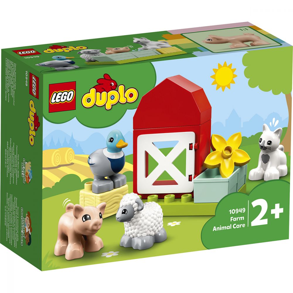 LEGO® DUPLO® Town - Animalele de la ferma (10949)