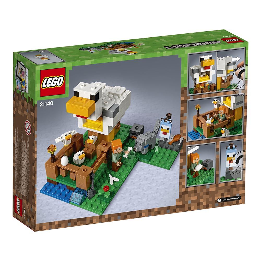 LEGO® Minecraft™ - Cotetul de gaini (21140)