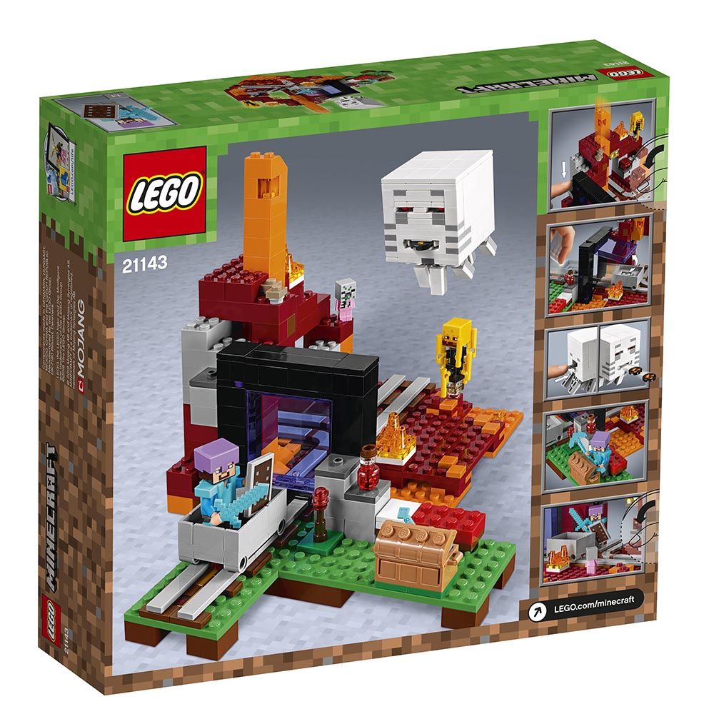 LEGO® Minecraft™ - Portalul Nether (21143)