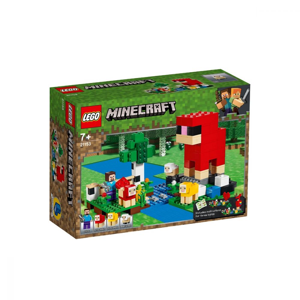 LEGO® Minecraft™ - Ferma de lana (21153)