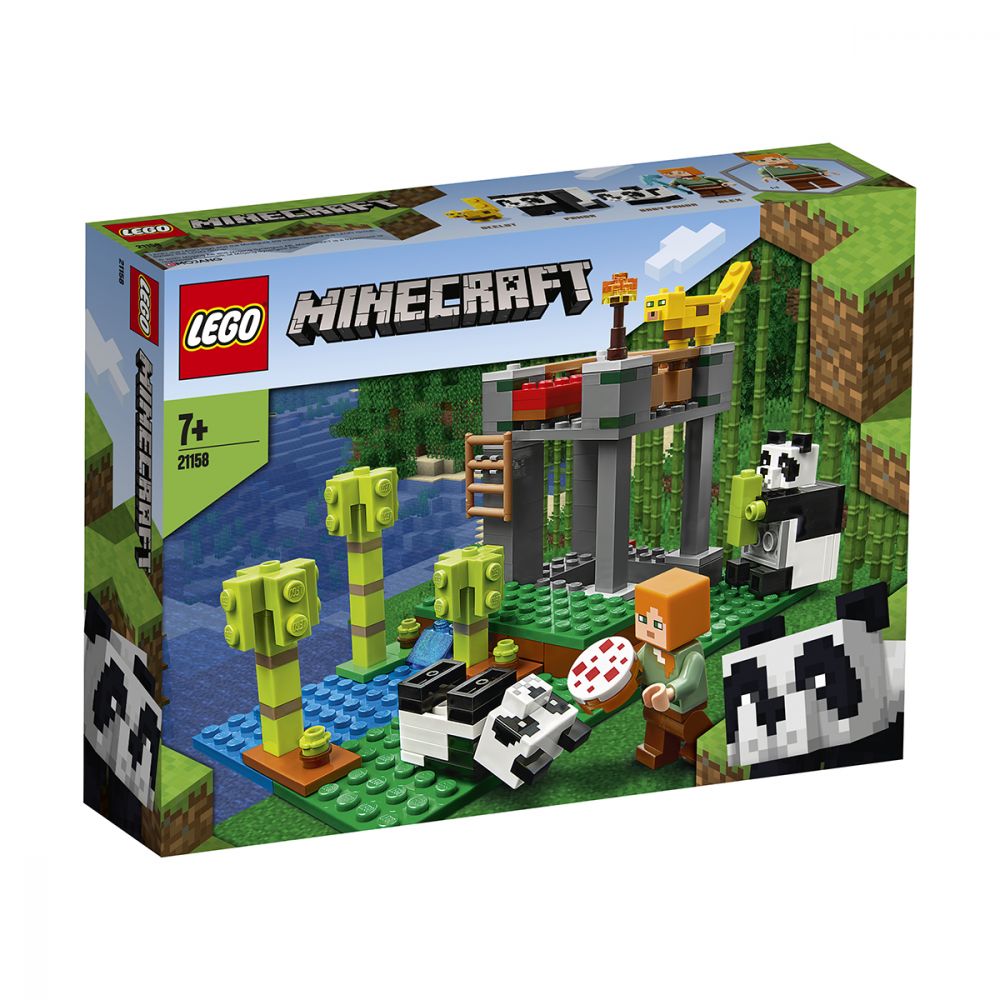 LEGO® Minecraft™ - Cresa ursilor panda (21158)