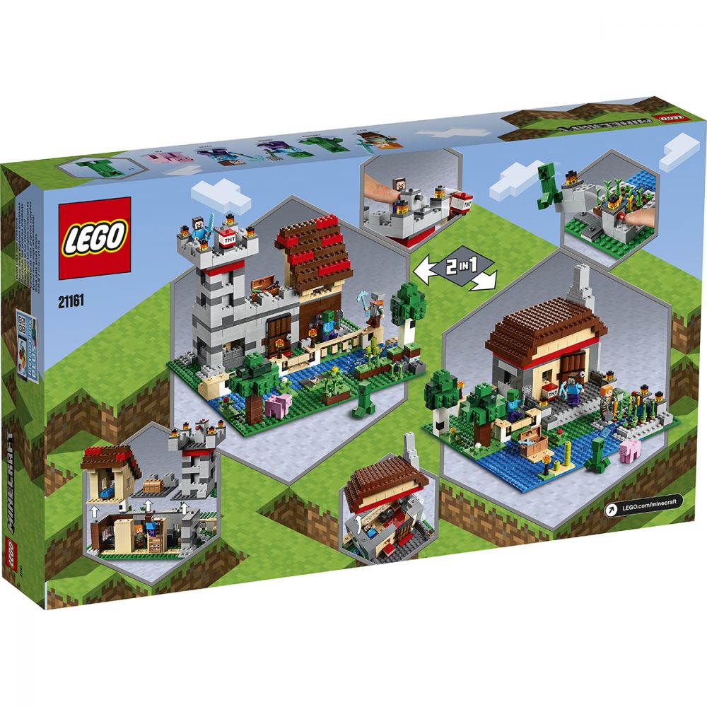 LEGO® Minecraft™ - Cutie de crafting 3.0 (21161)