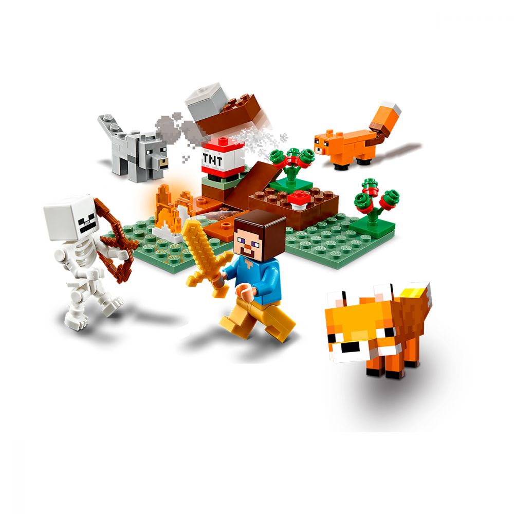 LEGO® Minecraft™ - Aventura din Taiga (21162)