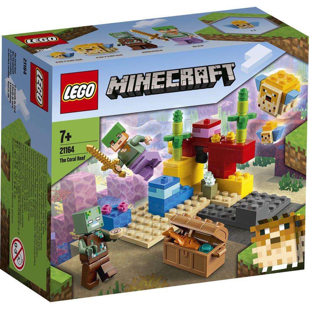 LEGO® Minecraft™ - Reciful de corali (21164)