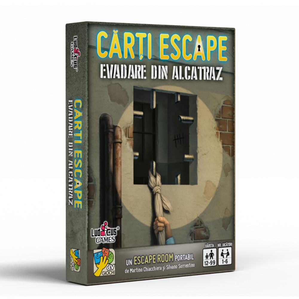Joc de societate dV Giochi, Carti Escape, Evadarea din Alcatraz