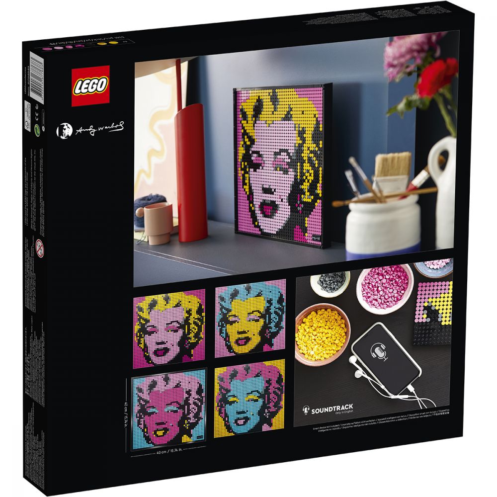LEGO® Art - Andy Warhol's Marilyn Monroe (31197)