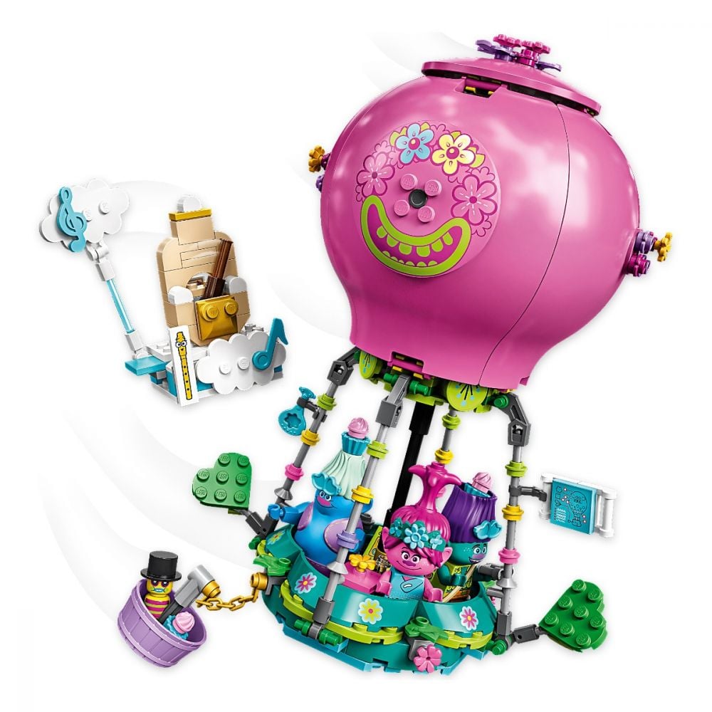 LEGO® Trolls™ - Aventura lui Poppy cu balonul cu aer cald (41252)