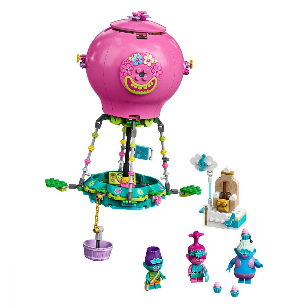 LEGO® Trolls™ - Aventura lui Poppy cu balonul cu aer cald (41252)