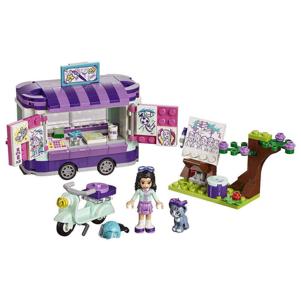 LEGO® Friends - Standul de arta al Emmei (41332)