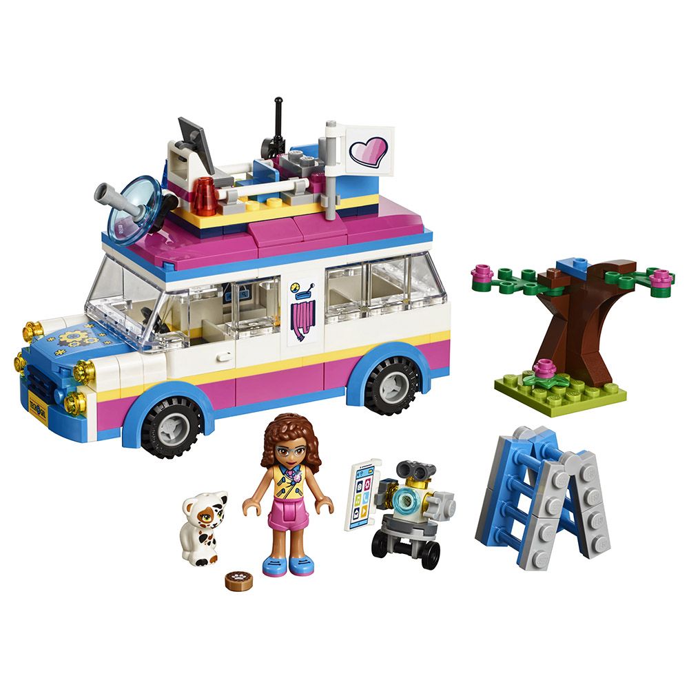 LEGO® Friends - Vehiculul de misiune al Oliviei (41333)