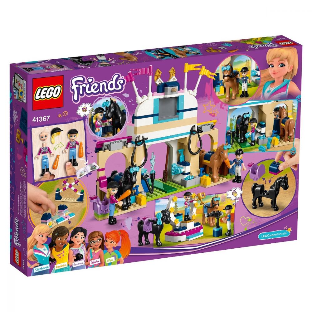 LEGO® Friends - Sariturile cu calul ale Stephaniei (41367)