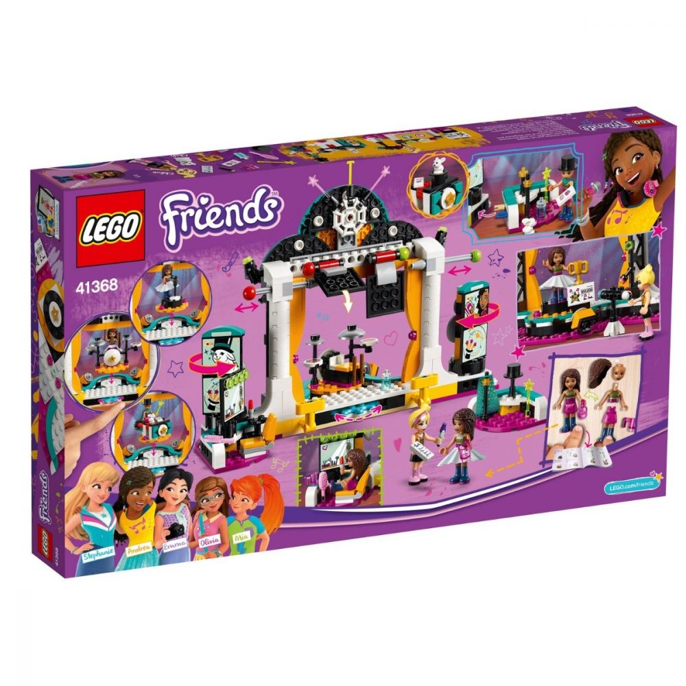 LEGO® Friends - Concursul de talente al Andreei (41368)