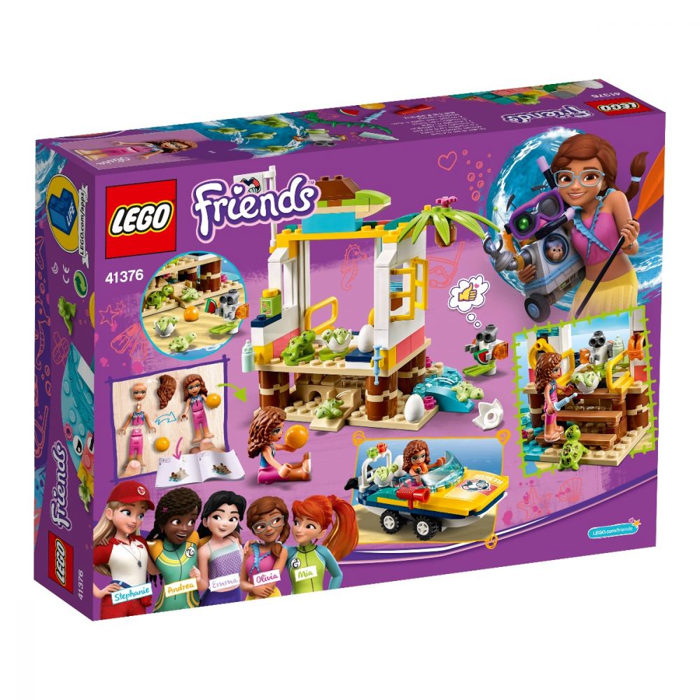 LEGO® Friends - Misiunea de salvare a testoaselor (41376)