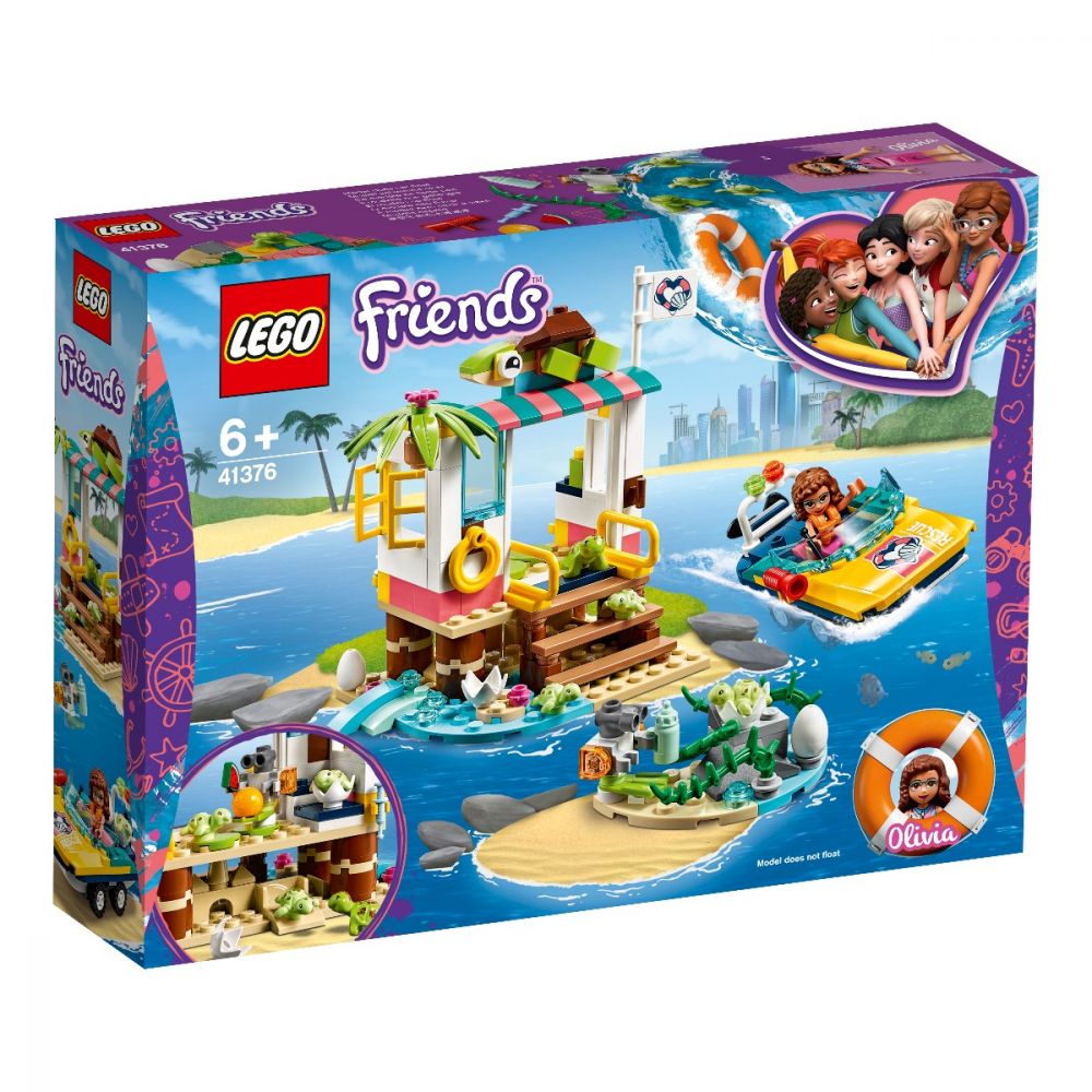 LEGO® Friends - Misiunea de salvare a testoaselor (41376)