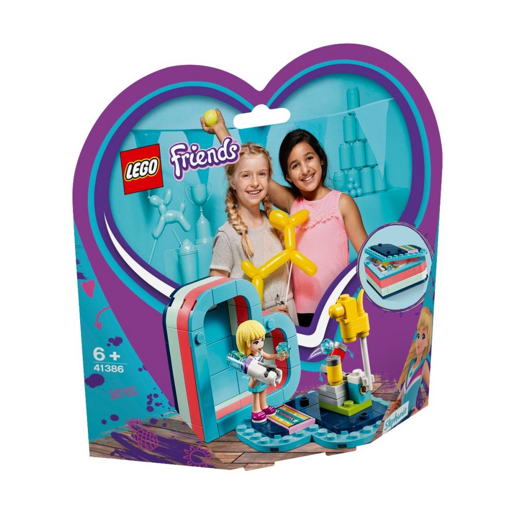 LEGO® Friends - Cutia de vara in forma de inima a Stephaniei (41386)