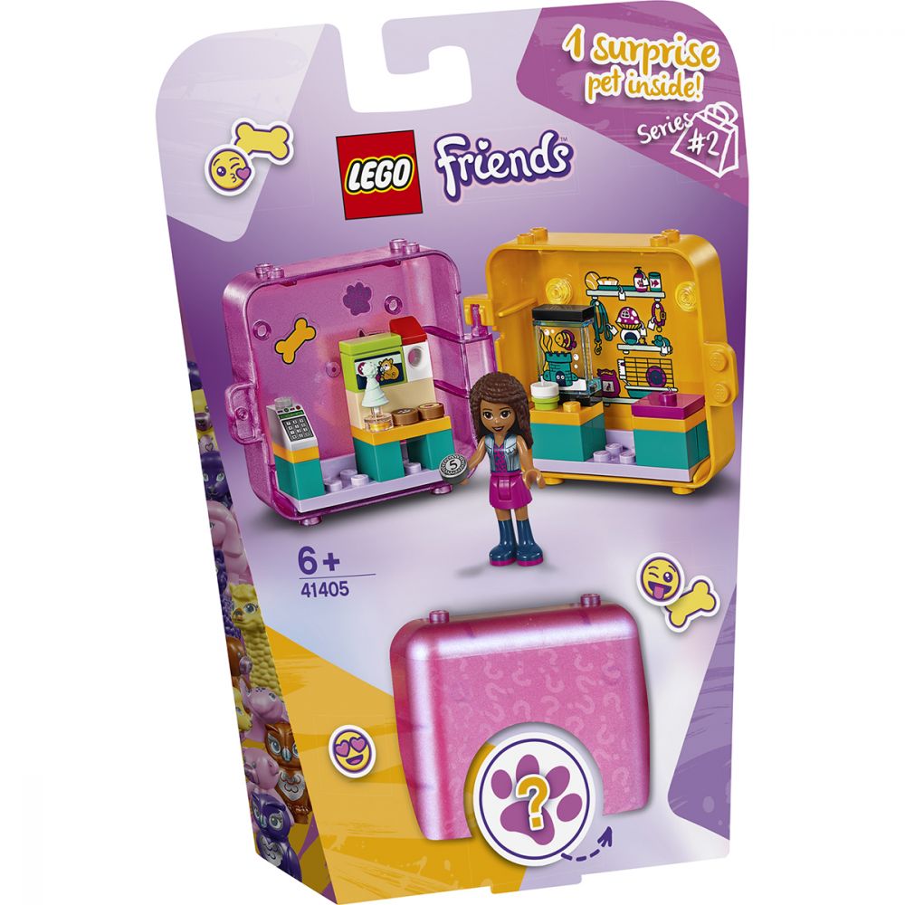 LEGO® Friends - Cubul de joaca de cumparaturi al Andreei (41405)