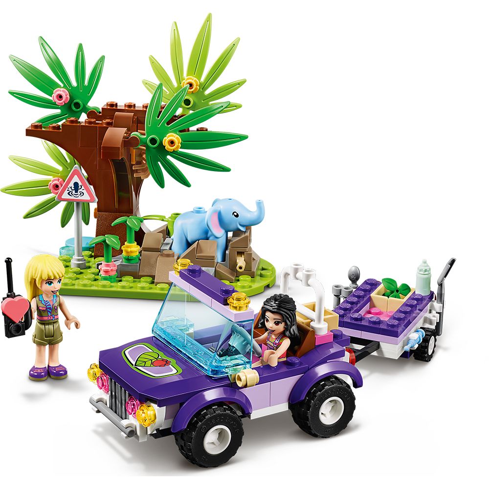 LEGO® Friends - Salvarea puiului de elefant din jungla (41421)