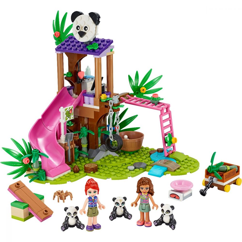 LEGO® Friends - Casuta din copac in jungla ursilor panda (41422)