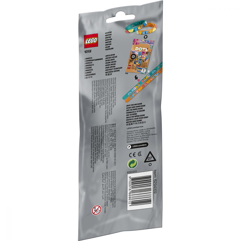 LEGO® Dots - Bratari Aventuri colorate (41918)
