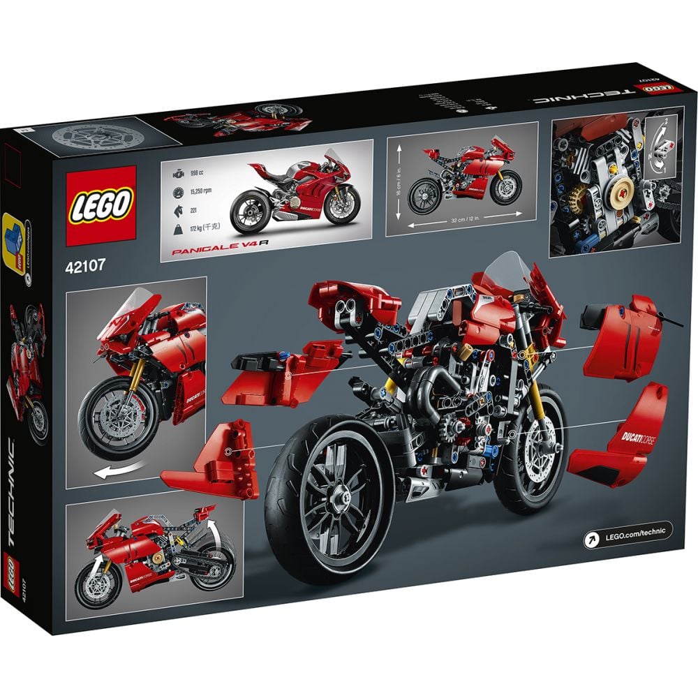LEGO® Technic - Motocicleta Ducati Panigale V4 R (42107)