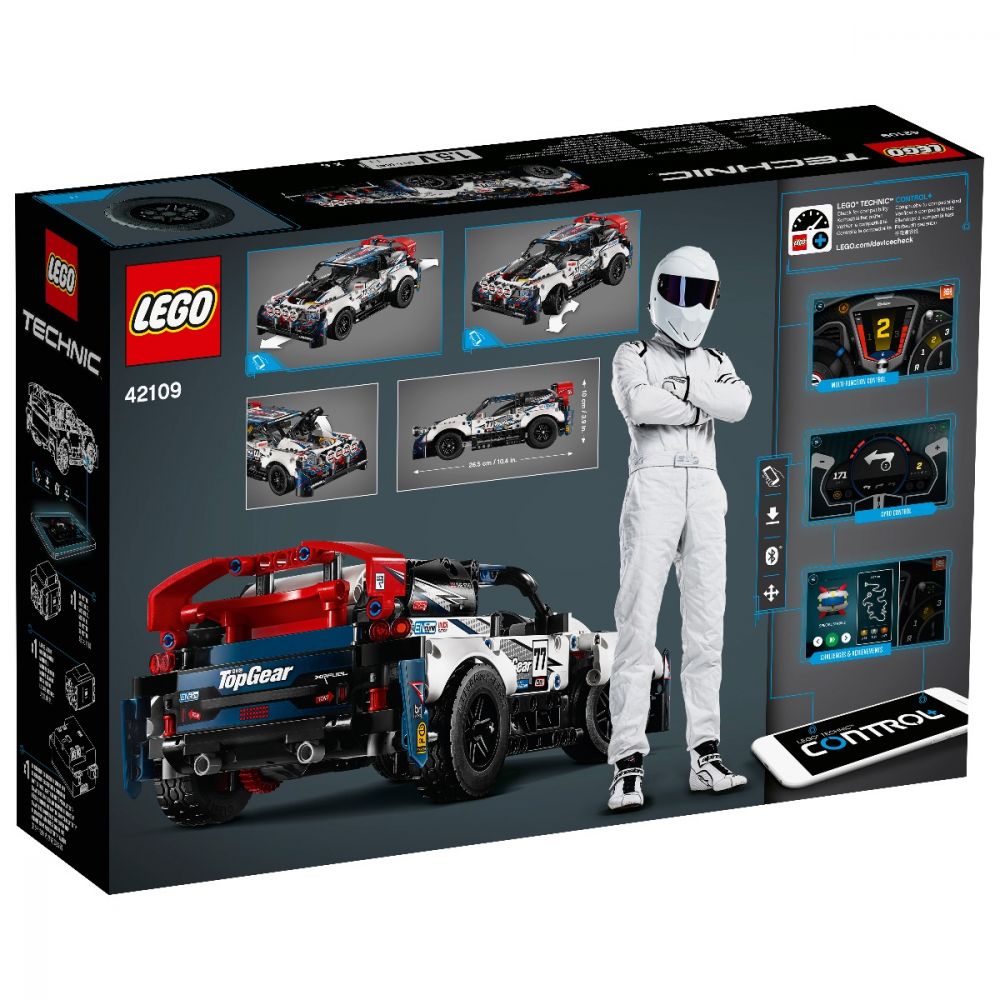 LEGO® Technic - Masina de raliuri Top Gear (42109)