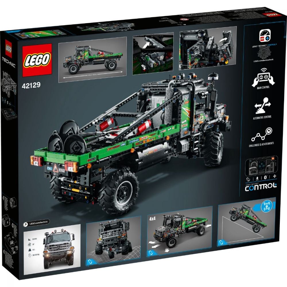LEGO® Technic - Camion De Testari 4X4 Mercedes-Benz Zetr (42129)