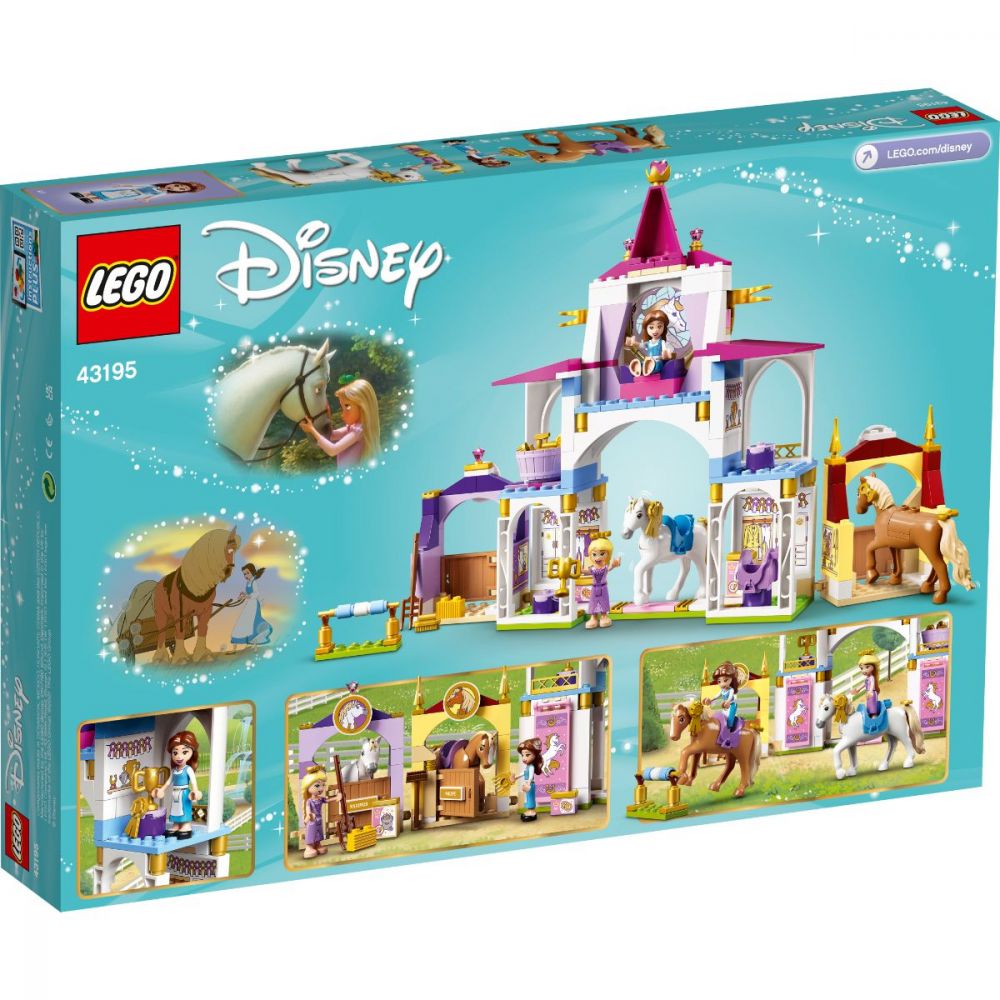 LEGO® Disney Princess - Grajdurile Regale Ale Lui Belle Si Rapunzel (43195)