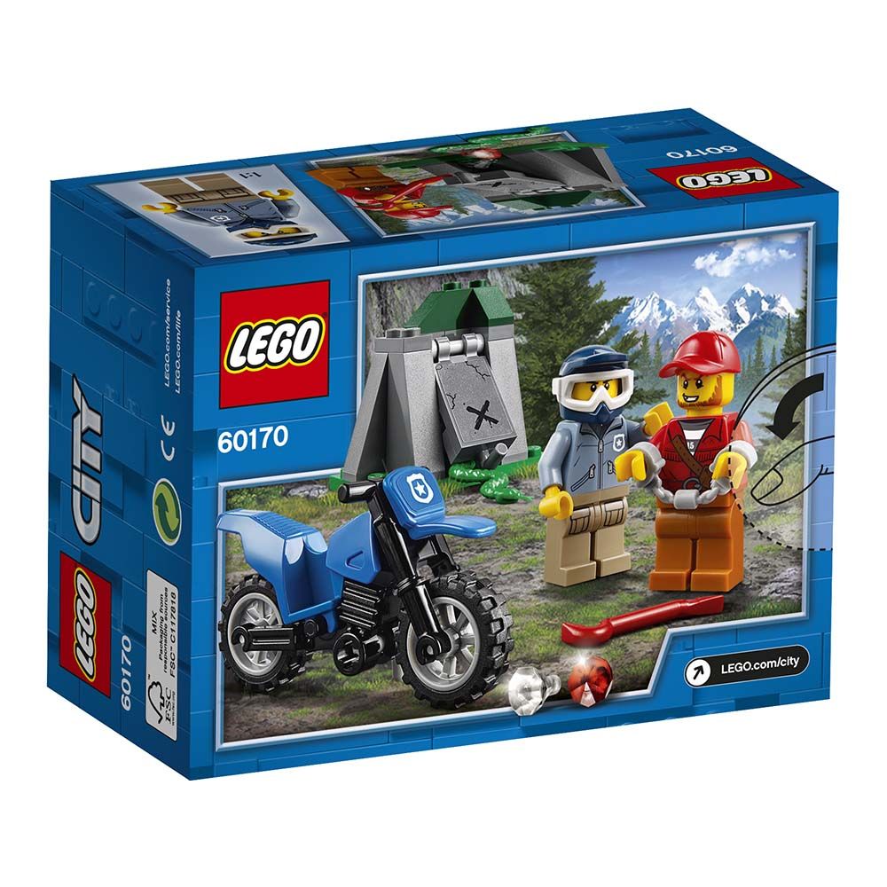 LEGO® City Police - Urmarire cu masina de teren (60170)