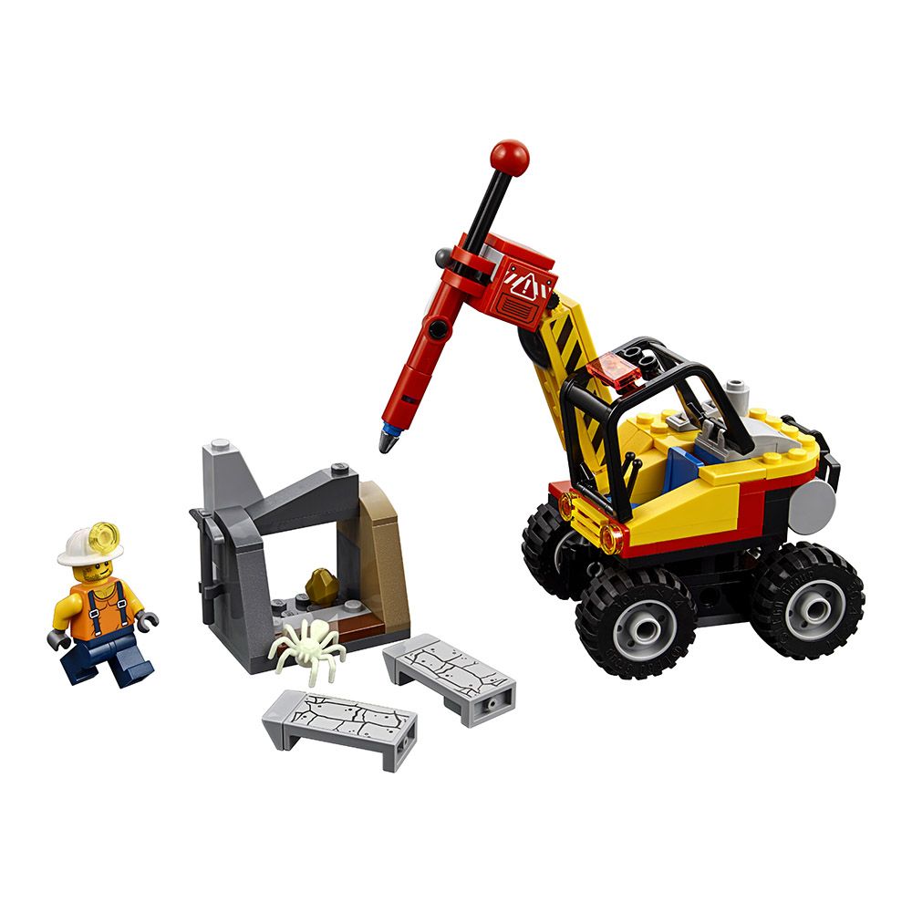 LEGO® City Mining - Ciocan pneumatic pentru minerit (60185)