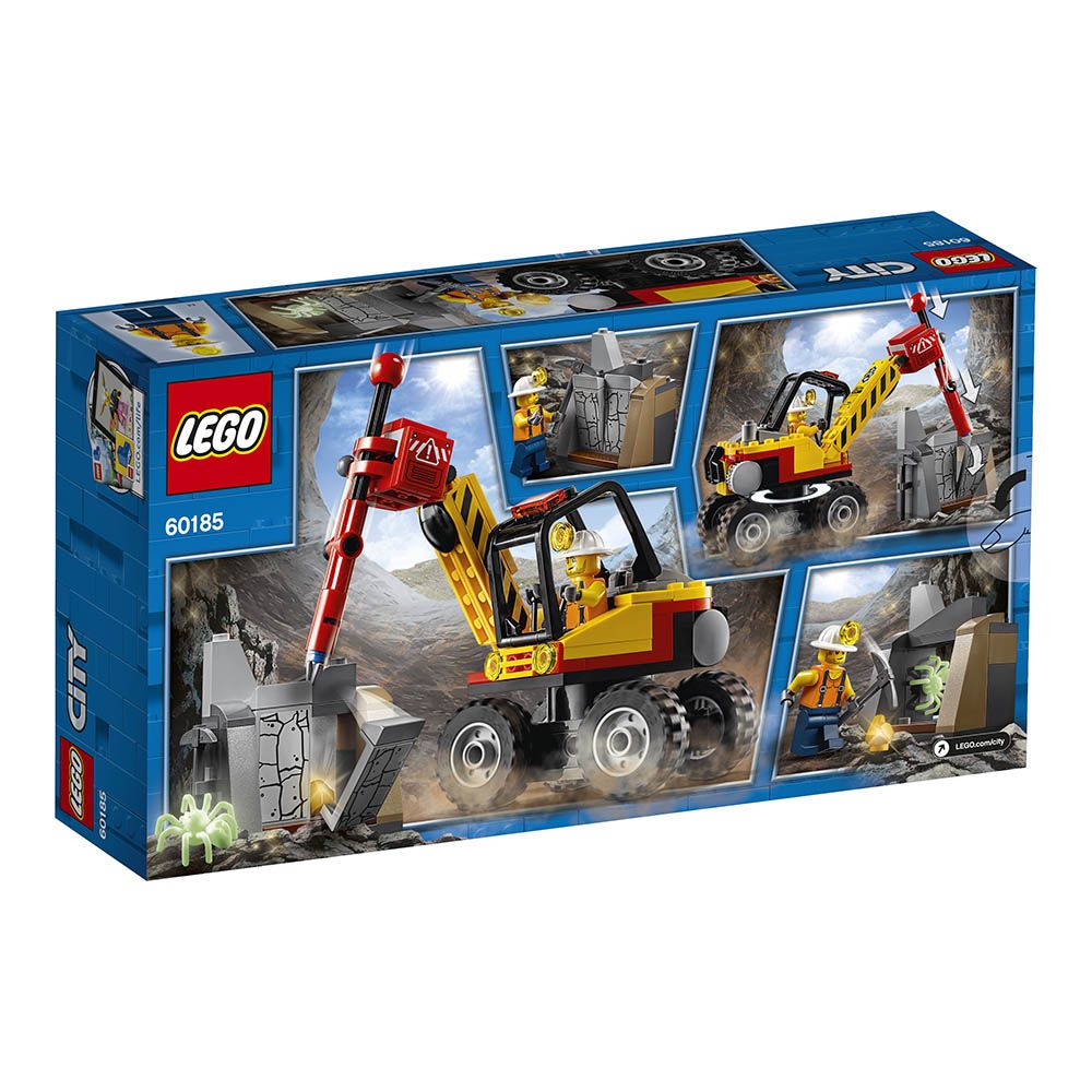 LEGO® City Mining - Ciocan pneumatic pentru minerit (60185)