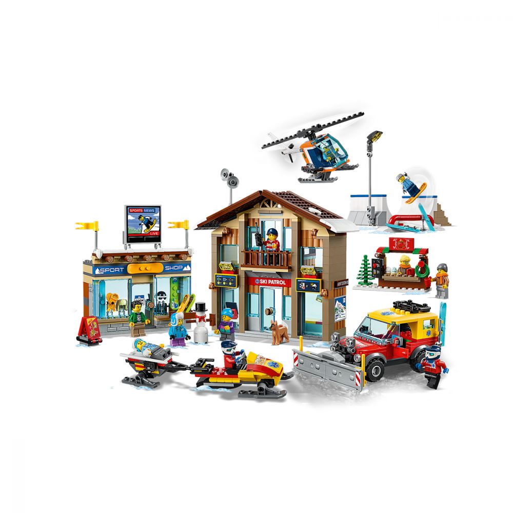 LEGO® City Town - Statiunea de schi (60203)