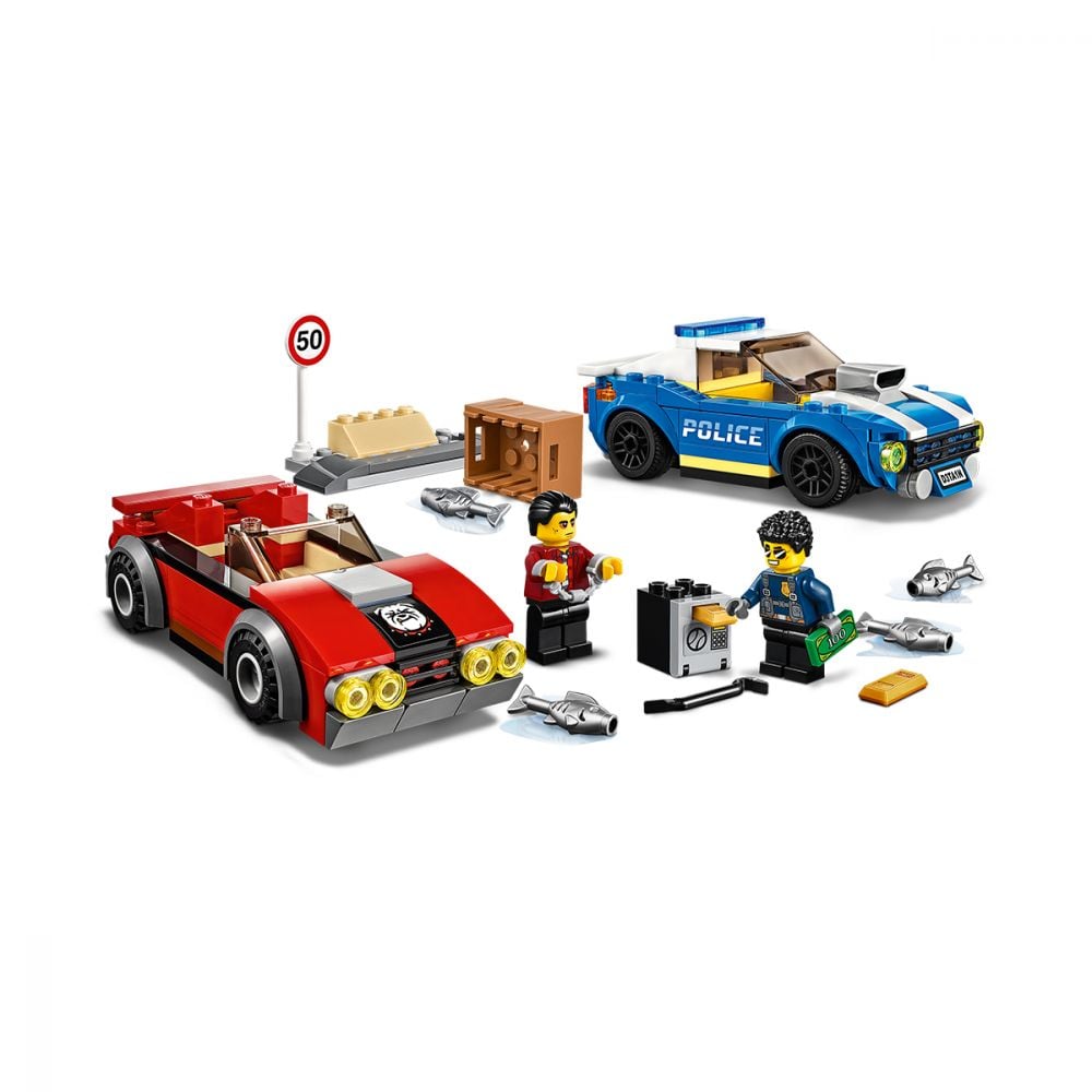 LEGO® City Police - Arest pe autostrada al politiei (60242)