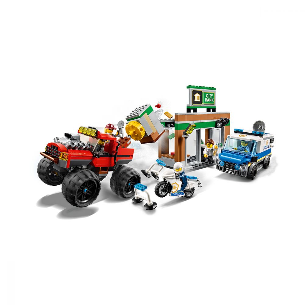 LEGO® City Police - Camionul gigant de politie si atacul armat (60245)