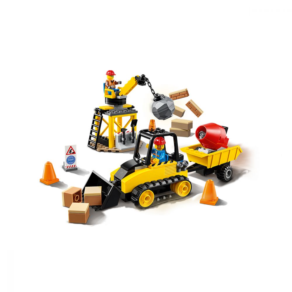 LEGO® City Great Vehicles - Buldozer pentru constructii (60252)