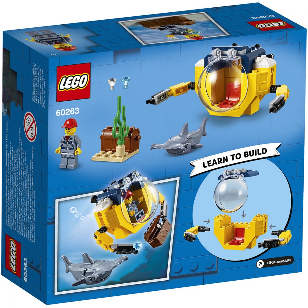 LEGO® City - Minisubmarin oceanic (60263)