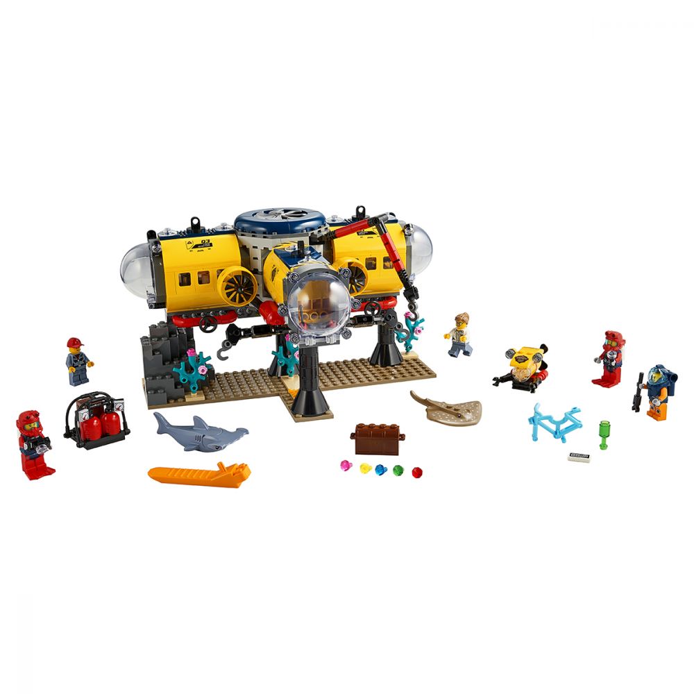 LEGO® City - Baza de explorare a oceanului (60265)